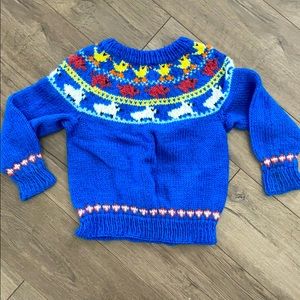 Handcrafted sweater